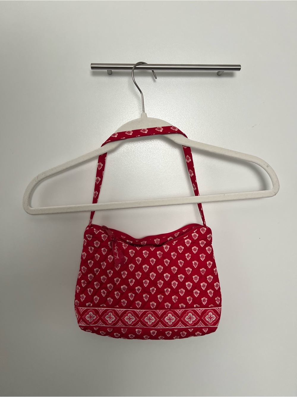 Vera Bradley Red Printed Mini Shoulder Bag